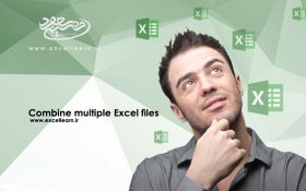 آموزش ترکیب کردن چندین فایل اکسل