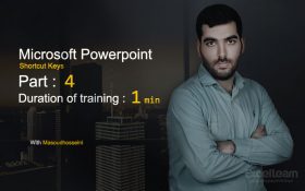 کلید های میانبر نرم افزار مایکروسافت پاورپوینت (قسمت چهارم)
