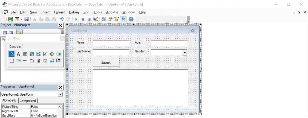 آموزش رایگان ساخت Userform در اکسل | طراحی Userform در vba Excel