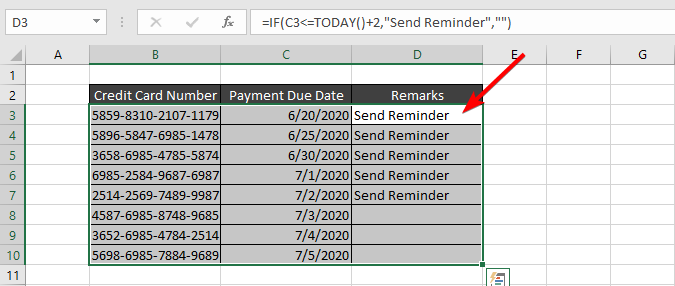 استفاده از ابزار Conditional Formatting در ایجاد آلارم(Notifications)