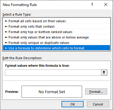 استفاده از ابزار Conditional Formatting در ایجاد آلارم(Notifications)