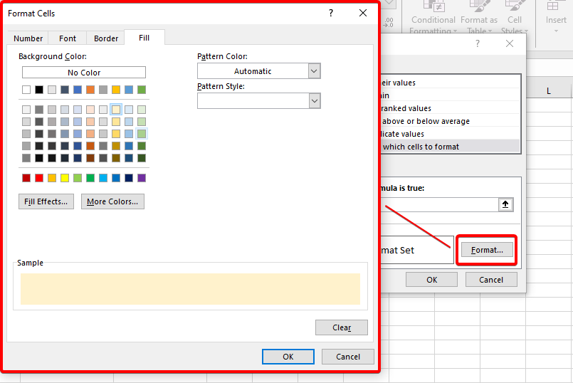 استفاده از ابزار Conditional Formatting در ایجاد آلارم(Notifications)