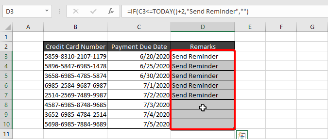 استفاده از ابزار Conditional Formatting در ایجاد آلارم(Notifications)