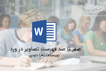 صفر تا صد فهرست تصاویر در ورد