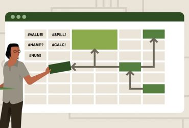 انواع خطاها در اکسل